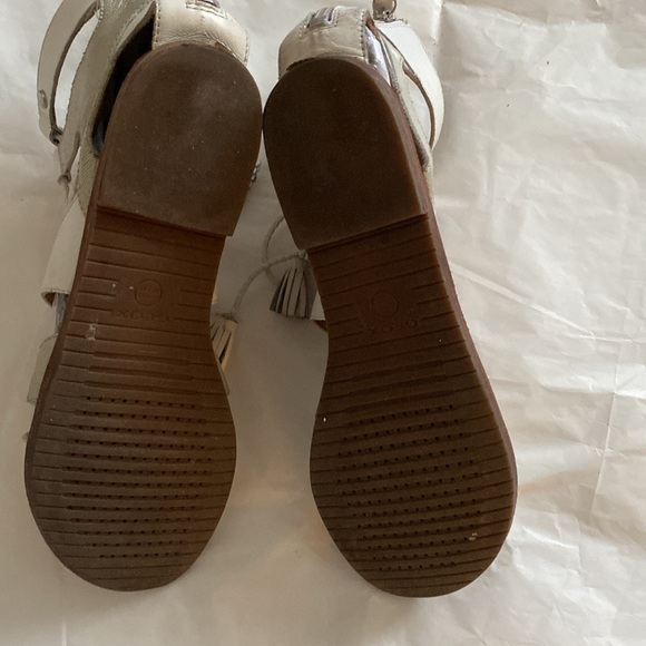 Geox Lace Up Gladiator Leather Sandals - Picture 8 of 16